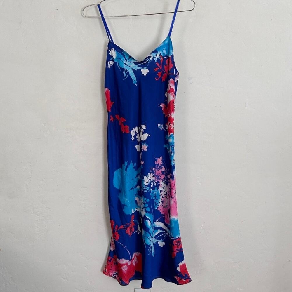 NATORI 100% Silk Slip Dress/Loungewear Size Small